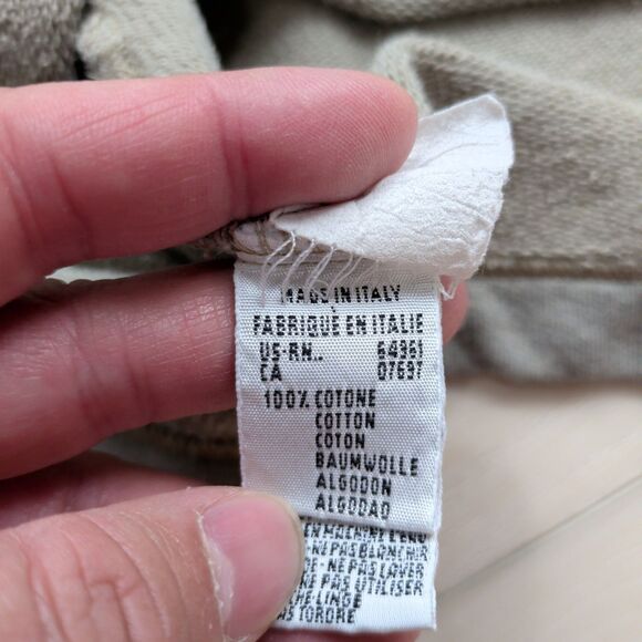 VTG United Colors of Benetton 1/4 Button Sweater Mens 3XL Blue Family Italy Made - Picture 3 of 11